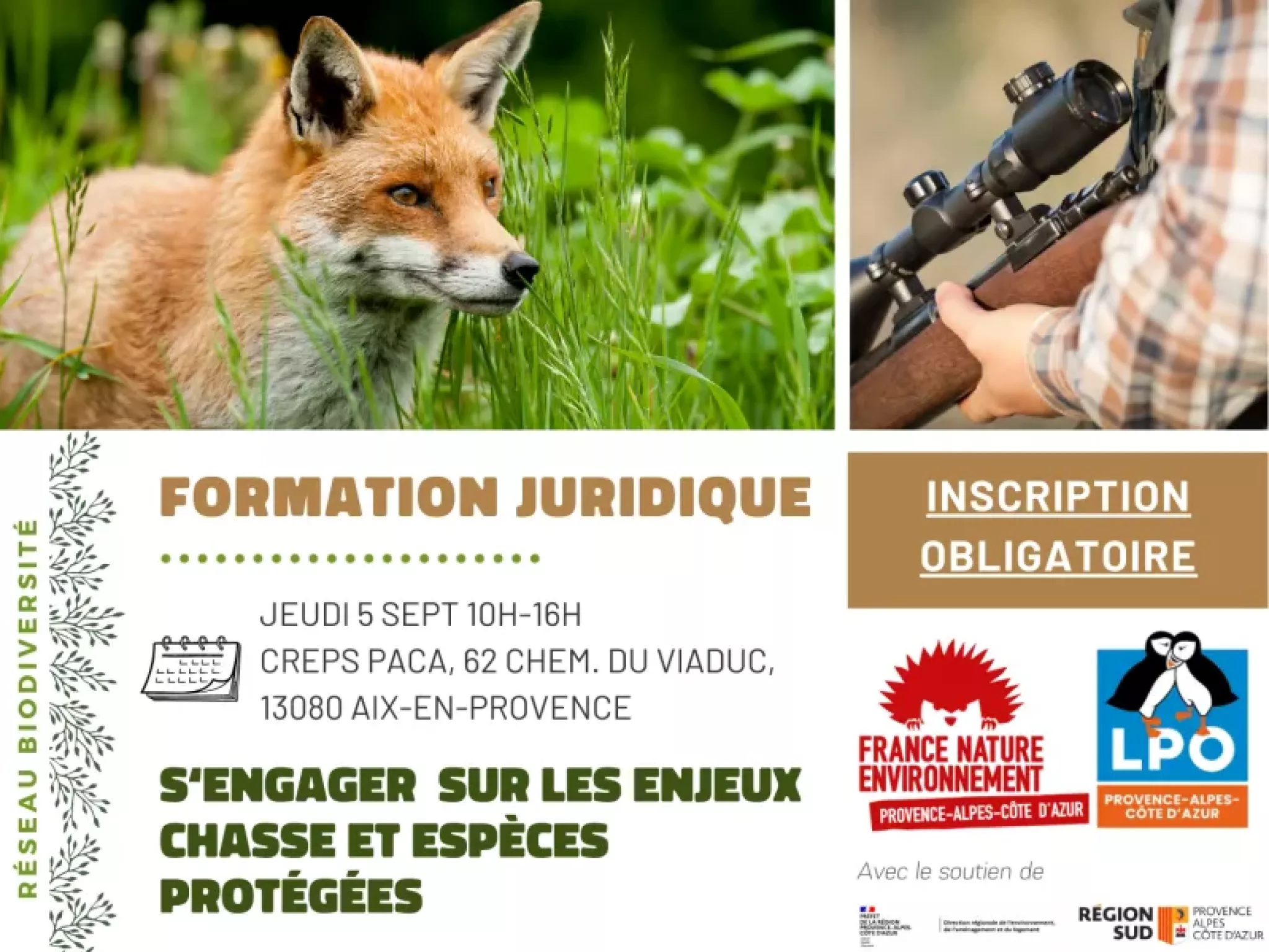 Formation juridique biodiversité